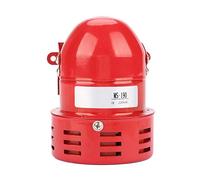 MS-190 Mini sirène d'alarme en métal 220 V 110DB Alarme de Moteur Alarme sonore Industrielle Buzzer Alarme Industrielle à Moteur électrique Rouge