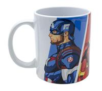 ms móvil shop Tasse en céramique Captain Amérique, Hulk, Iron Man Petit déjeuner Capacité 350 ml MARVEL - Comics - Produit officiel | Boîte cadeau