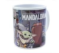 ms móvil shop The Mandalorian Star Wars - Tasse en céramique petit-déjeuner capacité 350 ml - Baby Yoda - Series - Produit officiel | Boîte cadeau