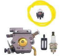 MS210 MS230 MS250 Kit de réglage de carburateur avec filtre à air, bobine d'allumage et tuyau de carburant pour un fonctionnement constant (1)