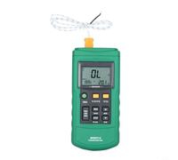 MS6514 Thermomètre numérique enregistreur de données double canal avec interface USB pour thermocouples K/J/T/E/R/S/N -200 °C à 1372 °C