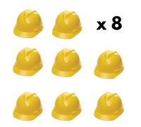 MSA V-GARD - jaune - lot 8 pièces
