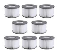 Mscomft Filtre Spa Lite pour mspa,Filtre pour mspa Lite, pour MSPA Whirlpoal Filter - Cartouches filtrantes pour sous - Bateaux et Spa Chauds - Modèle à partir de 2020 (8 pièces.)