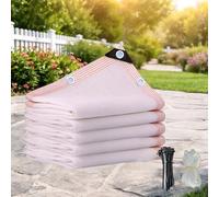 MSHGSKU Toile de Protection Solaire Robuste et de Haute qualité pour Usage extérieur, 8,5 x 20 m, ombrage de pergola à 55%, avec œillets, Brise-Vue pour serres, Filet de Protection pour Plantes, FI