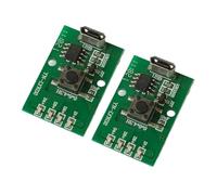 Msioytog Carte de Circuit intégré de Conversion d ' énergie pour Lampe Frontale extérieure, projets électroniques améliorés, Carte Pilote de Lampe de Poche 3-5 W