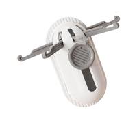 Msioytog Crochet à 5 griffes pivotant à 360 degrés, Solution de rangement pour petit espace, salle de bains, cuisine, décoration, crochet adhésif en plastique