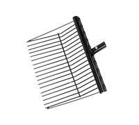 Msioytog Fourche à Foin Robuste et antirouille, Construction Solide, râteaux à fumier de Cheval en métal pour des à Long Terme, durables pour Le Nettoyage et Le Remplacement de la manutention du
