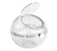 Mskidand Support de Dosettes de Café avec Couvercle, BoîTe de Rangement de Dosettes de Café en Plastique Transparent, Support de Dosettes de Café éLéGant et à Grand Volume