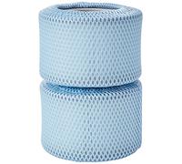 MSPA UK B0303604/B0303499 Lot de 2 Cartouches filtrantes avec Filets de Protection et Couvercle en Maille 90 Plis pour Piscine à Bulles et Spa, compatibles avec Tous Les jacuzzis MSpa Blanc