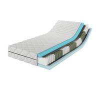 MSS e.K. MedicSpring 2 en 1 à Ressorts ensachés 90x200 | 2 degrés de fermeté en Un Seul Matelas H2 / H3 Matelas à Ressorts | Ergonomiquement conçu et fabriqué en Allemagne 7 Zones Certifié Oeko-TEX