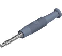 MSTF2 GR - Connecteur à ressort 2 mm, gris