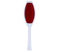MSV 100240 Brosse à Vêtements Double Face ABS/Polyester Rouge/Blanc 26,5 x 6,5 x 2,5 cm