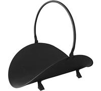MSV 100243 Porte bûches avec anse Noir