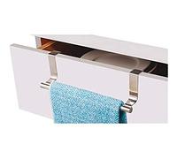 MSV 110330 Patère pour Torchons/Serviettes Acier Inoxydable Métal 24 x 6,5 x 0,1 cm