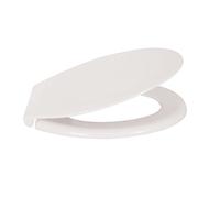 MSV 140008 Abattant WC Thermo-Dur Plastique/Métal Blanc 37 x 44 x 4,5 cm