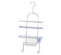 MSV 140044 Étagère de Douche Acier Argent 53 x 25 x 10,6 cm