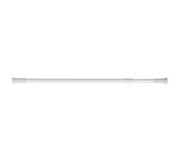 MSV 140094 Barre de Douche Aluminium + Peinture Blanc 70 x 0,1 x 0,1 cm