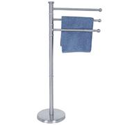 MSV 140338 Porte-Serviettes avec 3 Branches INOX 33 x 22 x 89 cm