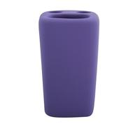 MSV 140923 Haïti Porte Brosses à Dents Céramique Violet 2665C 6,5 x 6,5 x 10,5 cm