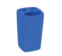 MSV 140927 Haïti Porte Brosses à Dents Céramique Blue Foncé 541C 6,5 x 6,5 x 10,5 cm