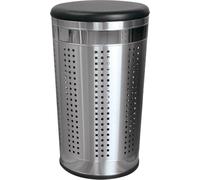 MSV 3700703901211, 46 litres, forme ronde, acier inoxydable, acier inoxydable, noir, 360 mm