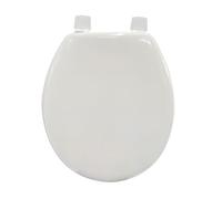 MSV Abattant WC MDF Blanc - Charnières PS
