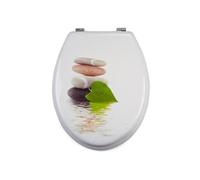 MSV Abattant WC MDF LINGGA - Charnières INOX