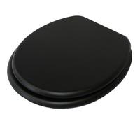MSV Abattant Wc MDF Noir Mat