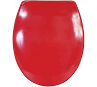 MSV Abattant WC Thermo Dur Rouge - Charnières Inox