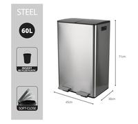 MSV Aliya, dimensions : 450 mm, 300 mm, 710 mm