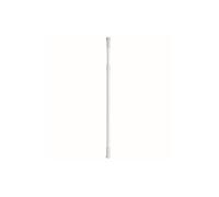 MSV Barre Tringle pour Rideau de Douche ou Baignoire Extensible Blanche 140-260cm