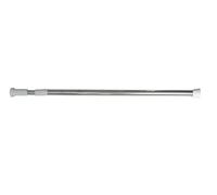 MSV Barre Tringle pour Rideau de Douche ou Baignoire Extensible sans perçage 110-200cm INOX
