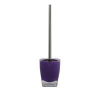MSV Brosse WC avec Support Acrylique & INOX Tahiti Violet