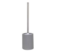 MSV Brosse WC avec Support Céramique Fidji Gris