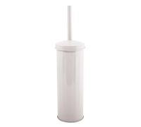 MSV, Brosse WC Élégante avec Support en Acier, Design Moderne et Durable, Idéale pour Une Salle de Bain Soignée et Fonctionnelle, Habana Blanc