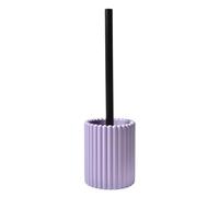 MSV - Brosse WC Keoni Lavande en Polyrésine 10 x 38 cm - Accessoire Pratique et Élégant pour Votre Salle de Bain, Design Moderne et Fonctionnel, Parfait pour Un Entretien Efficace