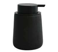 MSV France Distributeur de savon Maonie céramique – Noir mat – Rechargeable, élégant et moderne