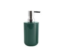 MSV - Distributeur de Savon INAGUA - Compatible avec Accessoires Inagua - Taille Standard - Ø 7 x 18 cm - Couleur Vert Foncé - Matériau PS Résistant - Idéal pour Salle de Bain