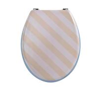 MSV - F1 Abattant WC MDF Maceo - Charnières Résistantes - 42,5 x 36,5 x 5 cm - Multicolore - Design Universel Adapté à Toute la Famille - Installation Facile et Nettoyage Rapide