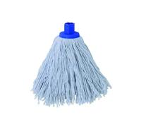 MSV Frange à serpillière de Rechange en Coton 250gr Blanc Embout héxagonal
