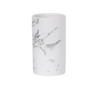 MSV Gobelet décoratif pour Toilettes, Blanc, 10,5 x 6,3 x 6,3 cm