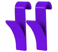 MSV Lot de 2 Crochets pour sèche Serviettes Violet