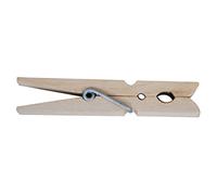 MSV Lot de 24 Pinces à Linge Bois Geantes