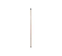 MSV Manche à Balai en Bois brut 130cm Marron