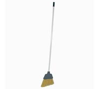 MSV Manche à Balai en Bois verni 130cm Marron