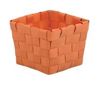 MSV Panier de Rangement 10x10x7,5cm Orange