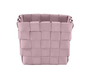 MSV Panier de Rangement 10x10x7,5cm Rose Pastel