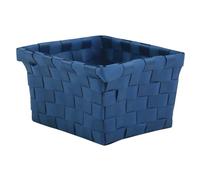 MSV Panier de Rangement 14x14x9cm Bleu Pastel