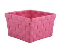 MSV Panier de Rangement 14x14x9cm Rouge