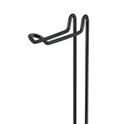 MSV - Porte-Rouleau Papier WC sur Pied - Modèle Amy - Acier - Stocke 3 Rouleaux - Dérouleur de Papier Hygiénique - 15 x 15 x 54 cm - Noir Mat - Finition Élégante et Moderne